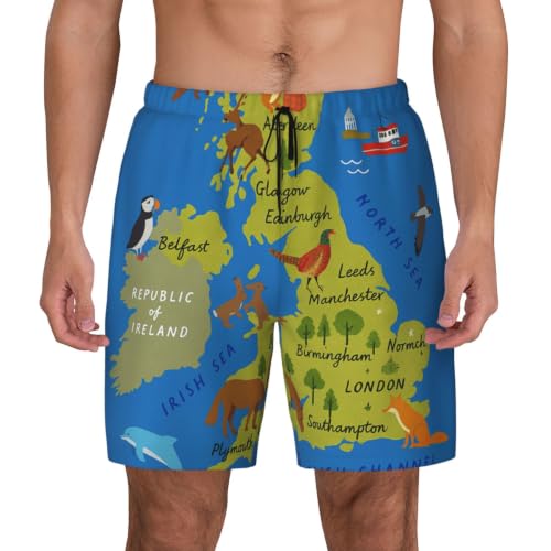 Bañador hawaiano para hombre ligero con bolsillos perfecto para verano y surf