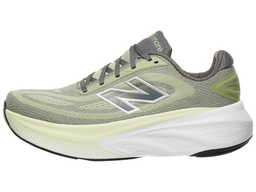 New Balance Men's Fresh Foam X More v6 Running Shoe, Mineral/Garter Snake/Castlerock, 10.5