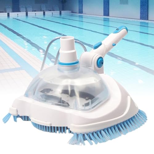 Mini-zwemstofzuiger, zwembadstofzuiger Hoofdzuigreiniging Integratie Zwembadreinigingsgereedschap, verstelbare hoek Handmatige zuigmachine Reinigings- en onderhoudsgereedschap