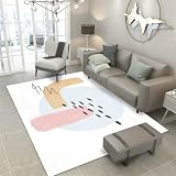 RUGMRZ Alfombra De Juego Bebe Suave y cómodo floorpad Blanco Decoracion habitacion Matrimonio Alfombra Mesa De Centro La Alfombraes Alfombra Juegos Alfombra De Salon Grandes50x80CM
