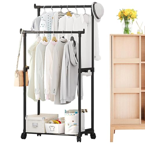 Porte-vêtements robuste en acier durable pour dressing et séjour - 2