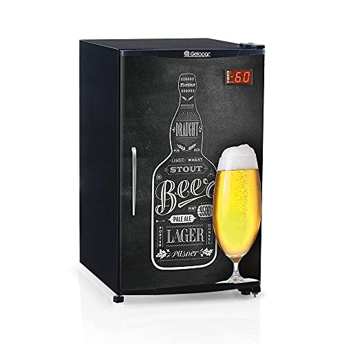 Cervejeira Porta com Adesivo 120L Profissional Gelopar 127V Preto