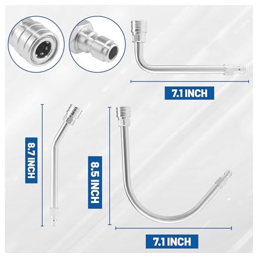 M MINGLE 30°-120° Pressure Washer Extension Wand