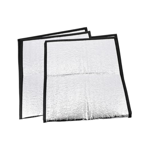 2 pads térmicos para reptiles con película reflectante