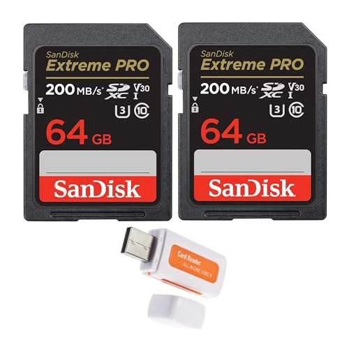 SanDisk (TfBXN) 64GB Extreme PRO 200MB/s SDXC UHS-I [J[h (2pbN) Koah Pro 2-in-1 USB 3.0 [J[h[_[oh (3ACe)