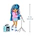 Rainbow High Jr High Rock Band - Skyler, Blue 9” Fashion Doll with Microphone Plus Stand and Amp, Customize with Stickers, Posable, Great Toy Gift for Kids Ages 4+