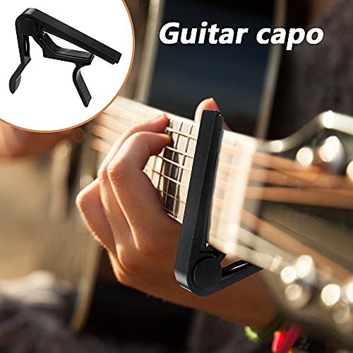 Fyfjur Capodastre Guitare, 8 x 8.3 cm Capodastre Guitare avec 6 Médiators, Alliage Capo de Guitare, Pour Folk Guitare… - Les Beatles, Paul McCartney, John Lennon, RIngo Starr, George Harrison Fyfjur Capodastre Guitare, 8 x 8.3 cm Capodastre Guitare avec 6 Médiators, Alliage Capo de Guitare, Pour Folk Guitare… – Image 4