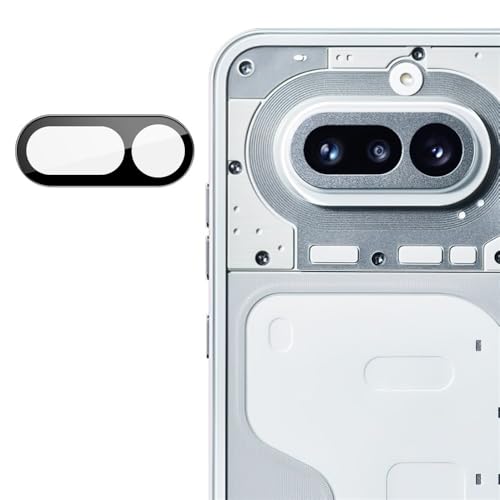 Image of FabeKee Camera Lens Protector Compatible With Nothing Phone 4a 9H Tempered Glass, Anti-Scratch, HD Clear, Easy Installation, Ultra-Thin Camera Lens Protection
