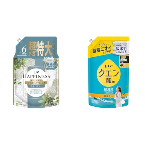 �y�Z�b�g�����z���m�A Lenor �n�s�l�X ���ӂ�^�b�` �_��� �z���C�g�e�B�[ �l�ߑւ� 1,900mL [��e��]+���m�A �N�G���_in �����L �ߗނ̂��������L�� �������� �t���b�V���O���[���̍��� �l�ߑւ� 1110mL