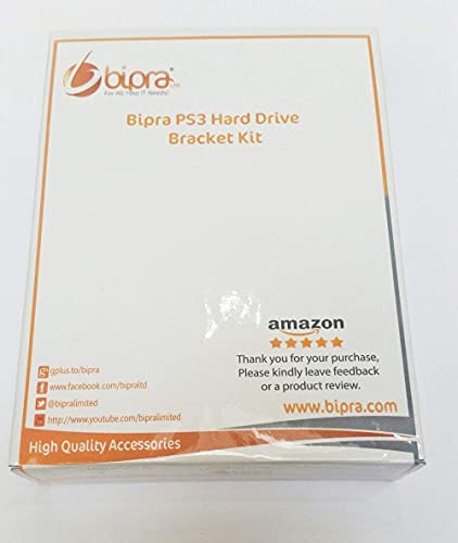Bipra Sony Playstation 3 Ps3 750Gb Hard Drive Kit Inc Mounting Bracket Caddy Cradle Super Slim With Hdd - Include Mounting Bracket And Hard Drive - Exclusive From Limited With 1 Year Warranty (750Gb) #TOP1