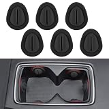 6PCS Car Cup Holder Insert/Holder Position Limiter, Anti Shake Silicone Car Coasters Bottle Stabilizers with Self-Adhesive, Car Must Haves Cup Holder Inserts Car Accessories Interior for Car Truck SUV