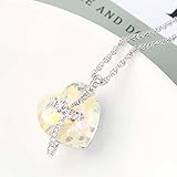 ❤Geschenk für Mama: Diese Kristallkette kann ein Geschenk für Mutter, Mutter, Frau, Tante, Großmutter, Freundin, Schwester am Muttertag, Verlobung, Hochzeit und Jubiläum, Liebhaber, Geburtstag, Weihnachten und persönliche Alltagskleidung sein. Geben Sie ein wunderbares Geschenk.