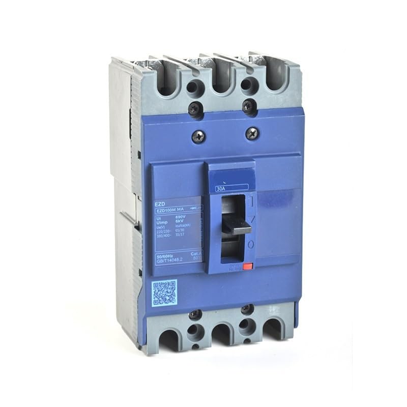 Disyuntor de protección de Motor con Carcasa de plástico EZD100N3030MAN EZD100N 30A 3P3T