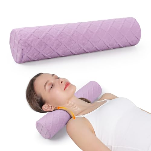 Cozyhealth Cervical Roll Pillow Memory Foam Neck Pillow