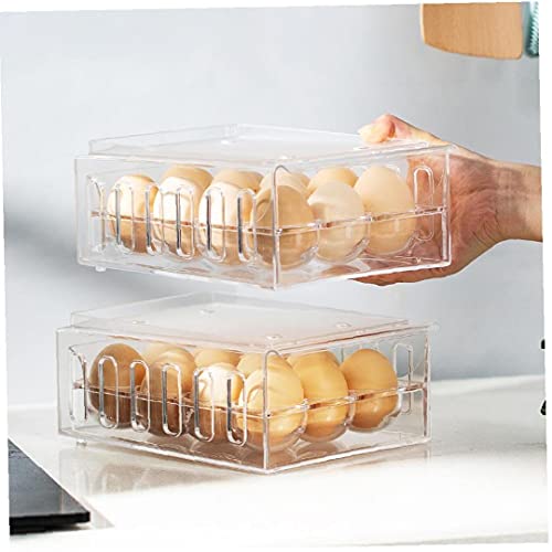 Ei Opbergvak Koelkast Egg Houder Lade Container Box Organizer Transparant 12 Gaten met Deksel Keukenbenodigdheden Egg… - Image 4