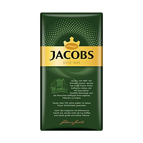 Jacobs Kronung Mild Ground Coffee, 500g (Pack of 3)