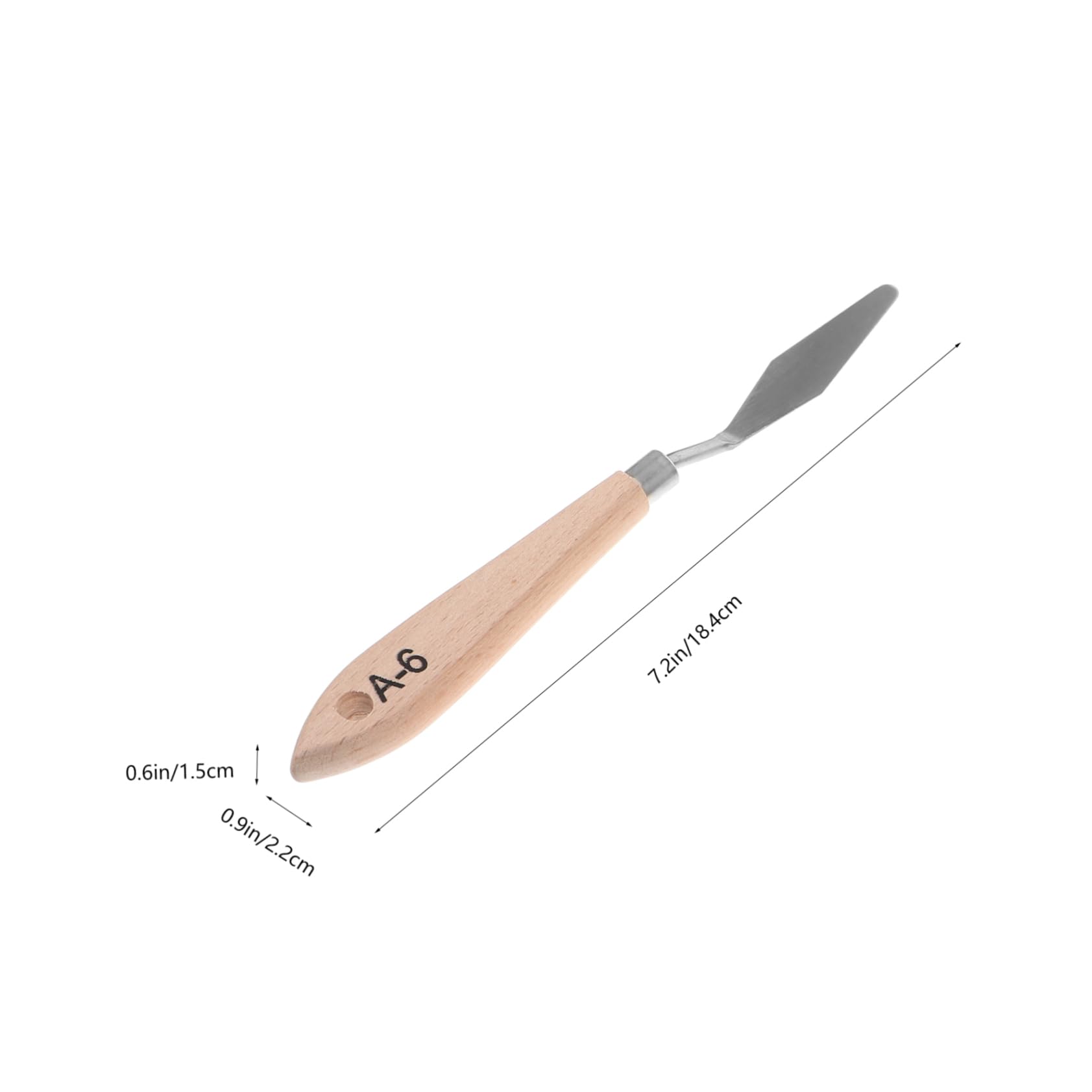ARTIBETTER 2 Set Set Di Per Pittura A Olio Coltello Da Pittura Raschietti Per Vernice Strumento Di Miscelazione Della Pittura Strumenti Di Pittura Per Pittori Di Legno 7 Pezzi*2