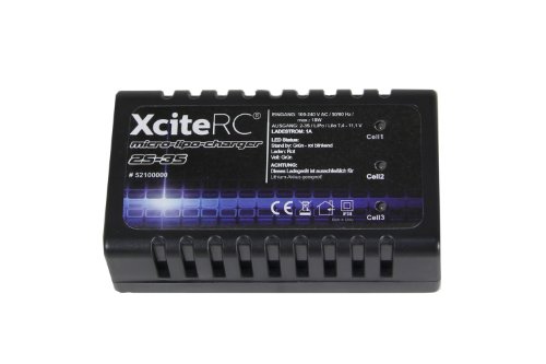 Preisvergleich Produktbild XciteRC 52100000 - Lipo Ladegerät mit Balanceranschluss 2-3S 100-240 V