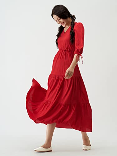 Image of AASK Women Fit and Flare Dress