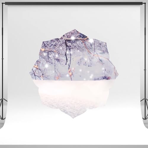 Toile-de-fond-pour-photo-de-paysage-de-foret-dhiver-Paysage-de-neige-Arbres-enneiges-Fond-de-photographie-pour-studio-de-stand-21-x-15-m Toile de fond pour photo de paysage de forêt d'hiver - Paysage de neige - Arbres enneigés - Fond de photographie pour studio de stand (2,1 x 1,5 m) – Image 6