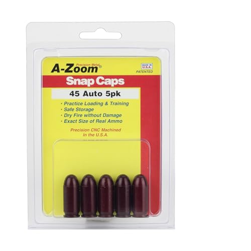 A-ZOOM Lyman Precision Pistol Snap Caps.45 ACP