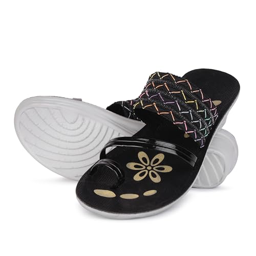 Image of Women Stylish & Comfortable Sandals | Lightweight Cushioned Footbed | Anti-Slip Sole, Casual Footwear