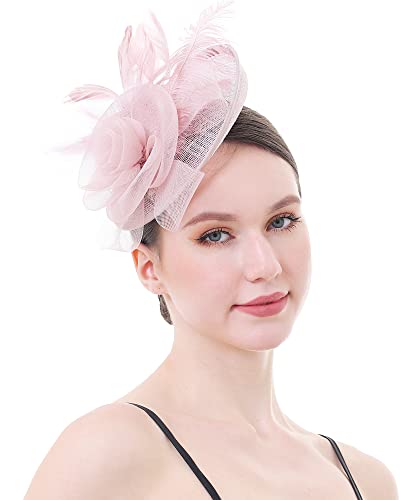 Sombrero Fascinador Pillbox para Mujer Talla Única miniatura 2