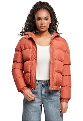 Doudoune femme Urban Classics à capuche manteau d'hiver matelassé et chaud