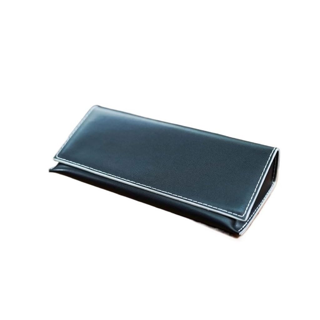 NEBE Sonnenbrillenetui Kreatives Brillenetui Aus Weichem Leder Mit Ölkante, Brieftasche, Business-Schwarz, Tragbar, Sonnenbrillenetui Sonnenbrillen-Organizer