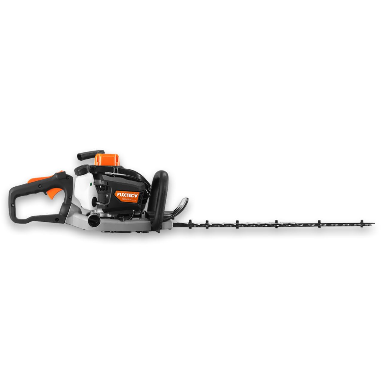 FUXTEC Cortasetos Profesional de Gasolina FX-MHP245-55cm - 24,5cm3 850W - Motor de 2 Tiempos - Cuchilla de 61cm - Mango ergonómico Giratorio