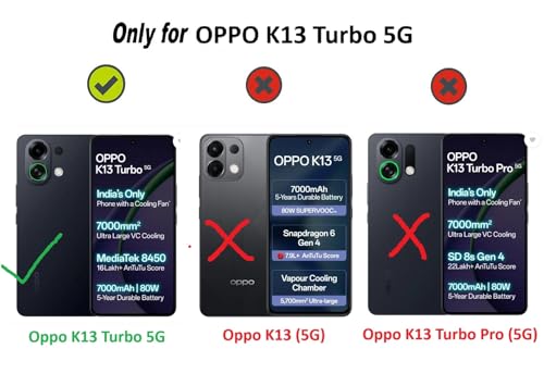 Image of COVERBLACK Flexible Rubber Case Back Cover Compatible for Oppo PLM110 / K13 Turbo 5G - Transparent