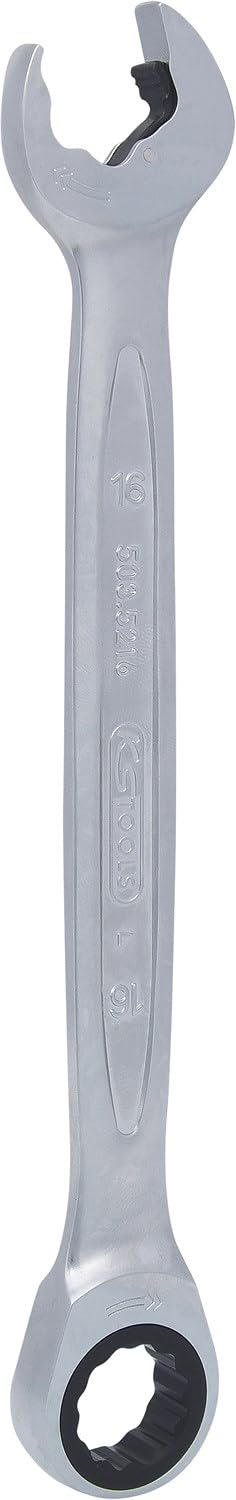 KS Tools 503.5216 DUO GEARplus Ringmaulschlüssel,Maul-Ratschenfunktion 16mm