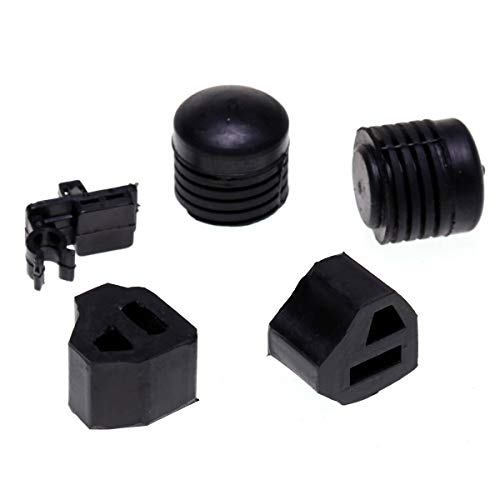 Suitable Fit for Hood Bonnet Rubber Bumper Prop Rod Clamp Pair Tf Tfr Chev@t Luv image 2