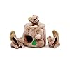 Hide and Seek Plush Dog Puzzle