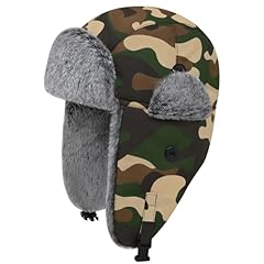 Waterproof Desert Camo With Grey Fur