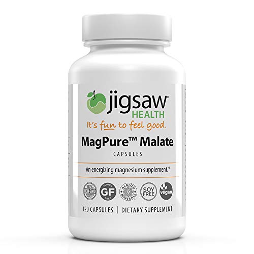 MagPure Malate - Jigsaw Health - Premium Magnesium Malate Capsules - 120 ct