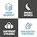 OlimpiaFit Quick Dry Towel - 3 Size Pack of Lightweight Microfiber Travel Towels w/Bag - Fast Drying Towel Set for Camping, Beach, Gym, Backpacking, Sports, Yoga & Swim Use﻿