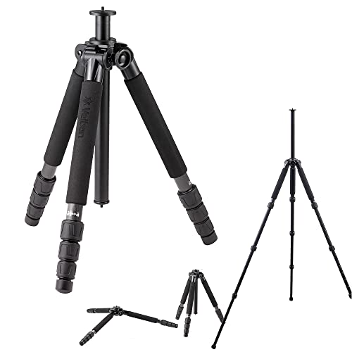 【Amazon.co.jp限定】Velbon(ベルボン) カーボン三脚 ジオ カルマーニュ N645III-A AZ【脚のみ】 3段 ナットロック 脚径28mm 全高約175cm ケース付 ローポジション対応 脚最大荷重18kg AMZGEOCM645-3-A 0017915941137