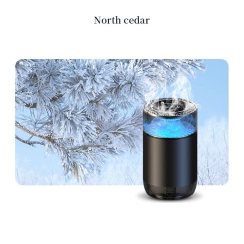 Diffuseur d'huiles essentielles voiture rechargeable USB-C avec LED - 8