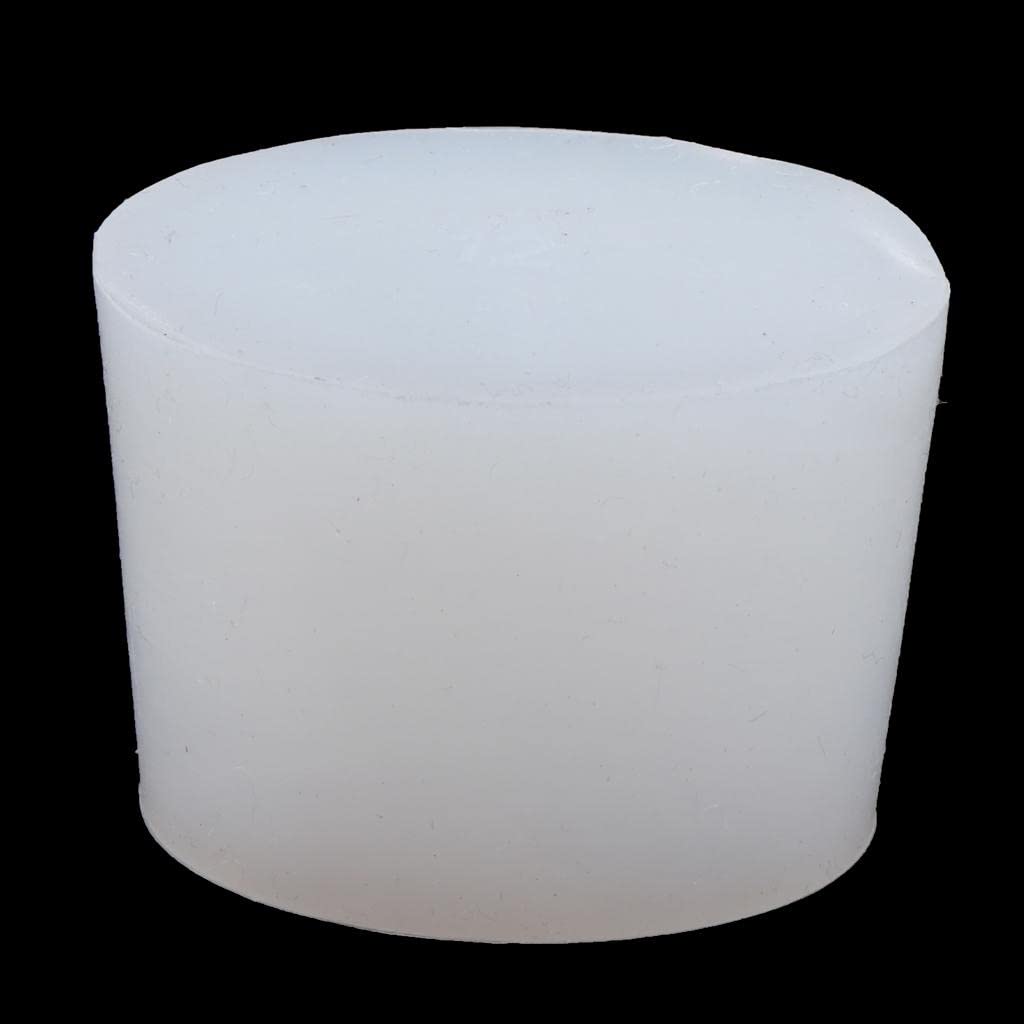 Baoblaze Tapón de Goma de Corcho de Botella de Tapón de Silicona Sólido para Accesorio Casero, 59mm-52mm-41mm