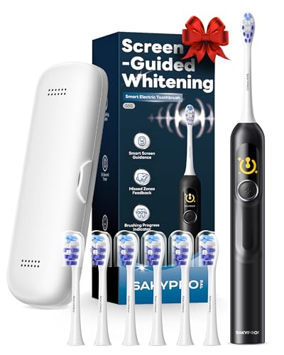 Brosse à dents électrique SAKYPRORAL pour un sourire éclatant en voyage