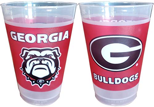 Georgia Bulldogs Becher 400 ml, 25 Stück pro Set