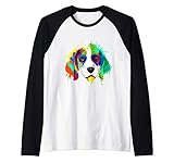 Photo Gallery splash art beagle proprietario del cane regalo cani maglia con maniche raglan Photo Gallery splash art beagle proprietario del cane regalo cani maglia con maniche raglan