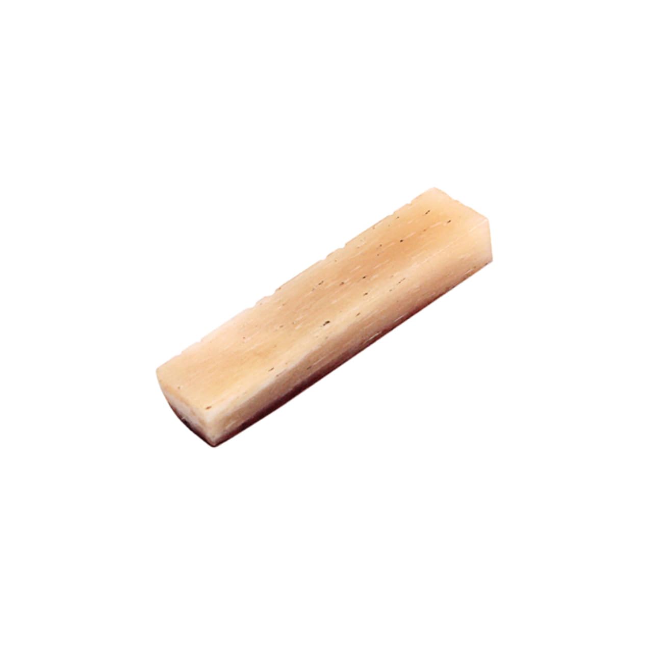 Totority 1piece String Bass Guitar Camel Bone Nut Pre-slotted Natural Bone Nut for Easy Installation Random Guitar Accessory for Enhanced Tone and Performance