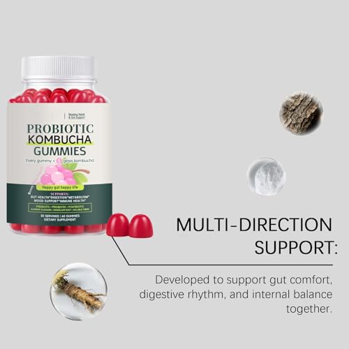 Gummies santé intestinale contre les ballonnements pour soulager l'estomac et la digestion - 6