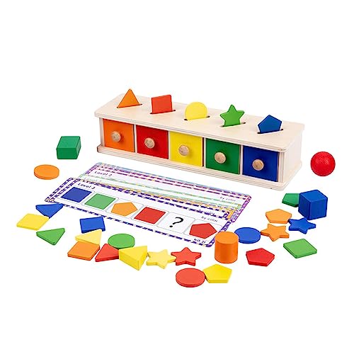 Jouets pour enfants de 1 à 3 ans boîte de permanence objet Montessori