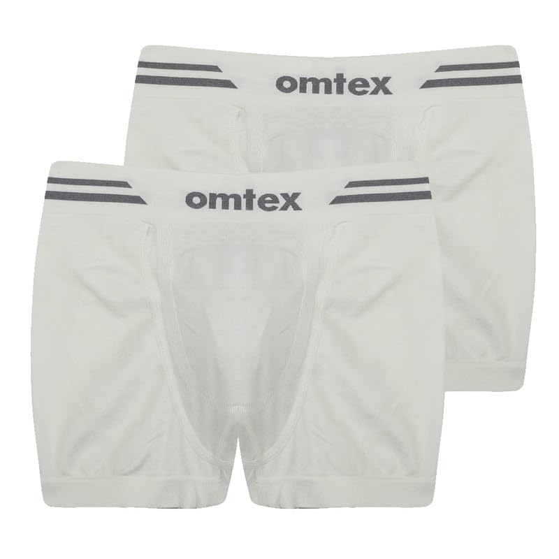 omtex Seamless Shorts with Inner Pockets for Abdomen Guard Suitable for All Kinds of Sports and Training Activities (Pack of 2)-picture-23