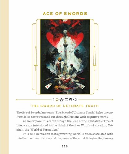 Tarot The Artist Decoded coffret de luxe aux détails soignés - 5