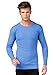Maglietta intima termica a maniche lunghe, da uomo, da sci, interno in pile di cotone, stylenmore Blau 2 mesi