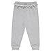 Cudlie 5-Pack Baby Girls Joggers - Lounge Pants, Active Sweatpants Sweats - Fleece Joggers for Girls, 6-9 Months